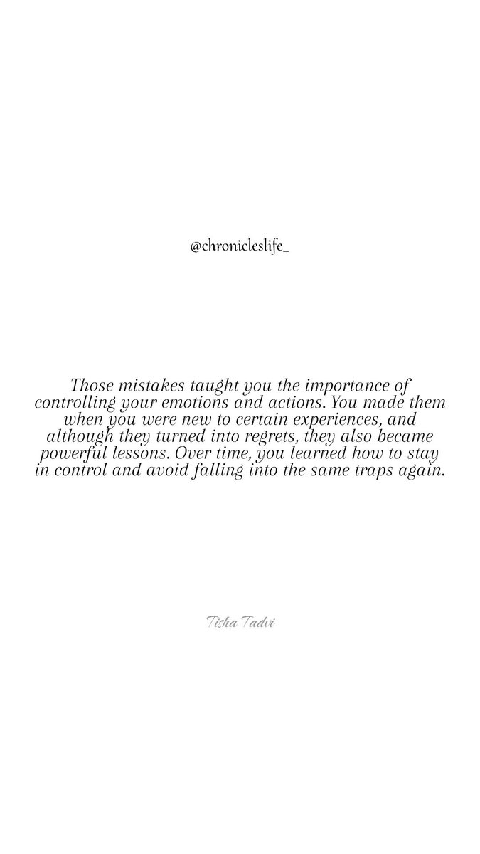 chronicleslife_'s tweet photo. Resilience.
#GrowthMindset #selfcontrol #LifeLessons #emotionalgrowth #HealingJourney #selfawareness #regretstolessons #InnerStrength #mindfulgrowth #Resilience https://t.co/ft8dtly735
