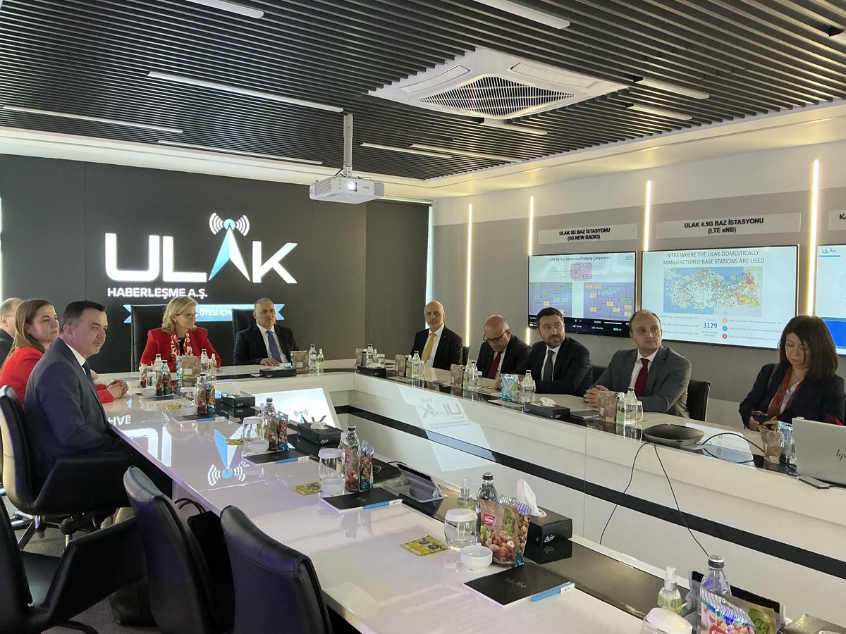 TODAY: Insightful visit to Turkiye’s National Monitoring Center, TR-CERT, BTK Academy &amp; ULAK Base Station. 

Impressive strides in #cybersecurity resilience and next-generation connectivity!