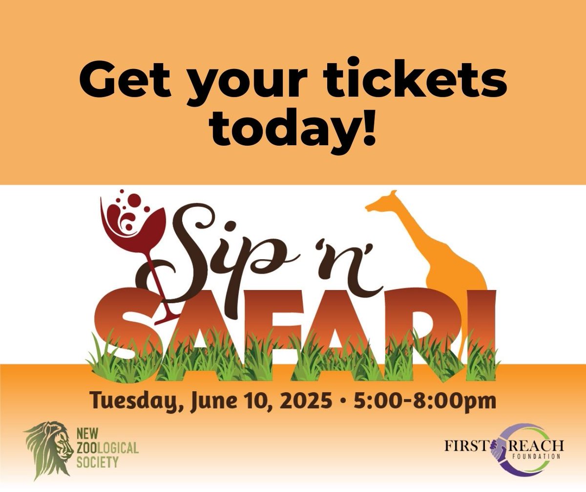🍷 Sip 'n' Safari is coming 🥂 
Tickets are now on sale for this fun adults-only (21+) event on June 10th that features delicious wines and cheeses and a leisurely stroll around the NEW Zoo! Get your tickets today: buff.ly/vH5RvX6