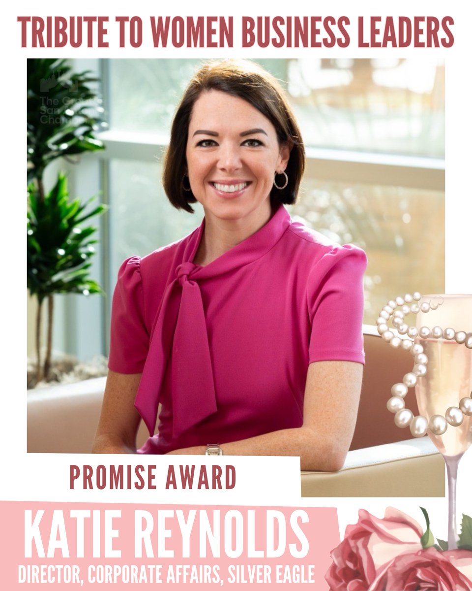 Join us in congratulating Katie Reynolds, Silver Eagle Beverages (<a href="/SilverEagleBev/">SilverEagleBev</a>) Director of Corporate Affairs, who is being honored at the Mary Rose Brown Tribute to Women Business Leaders on May 15! 

Katie is being honored with the Promise Award for making a significant