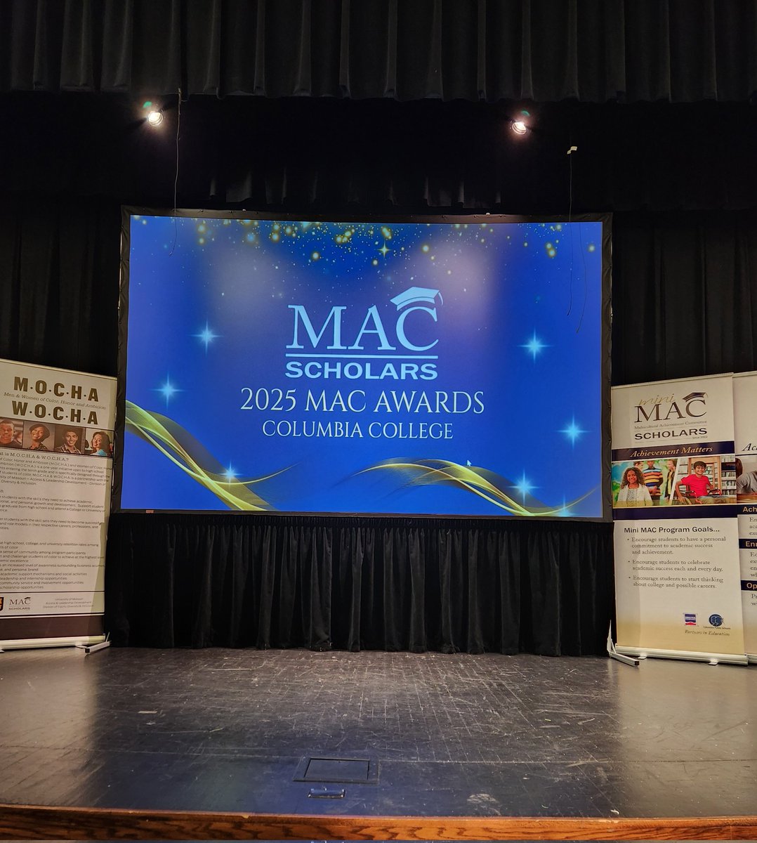 Favour_2021's tweet photo. 2025 MAC AWARDS about ready to kick off!  Excited for all our Scholars. Thank you parents/guardians, Administrators, teachers, family and friends. https://t.co/dC9ixLIxQK