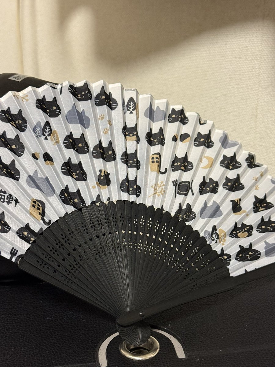 少し高めだったけど
センスが良い扇子🪭を
手に入れた