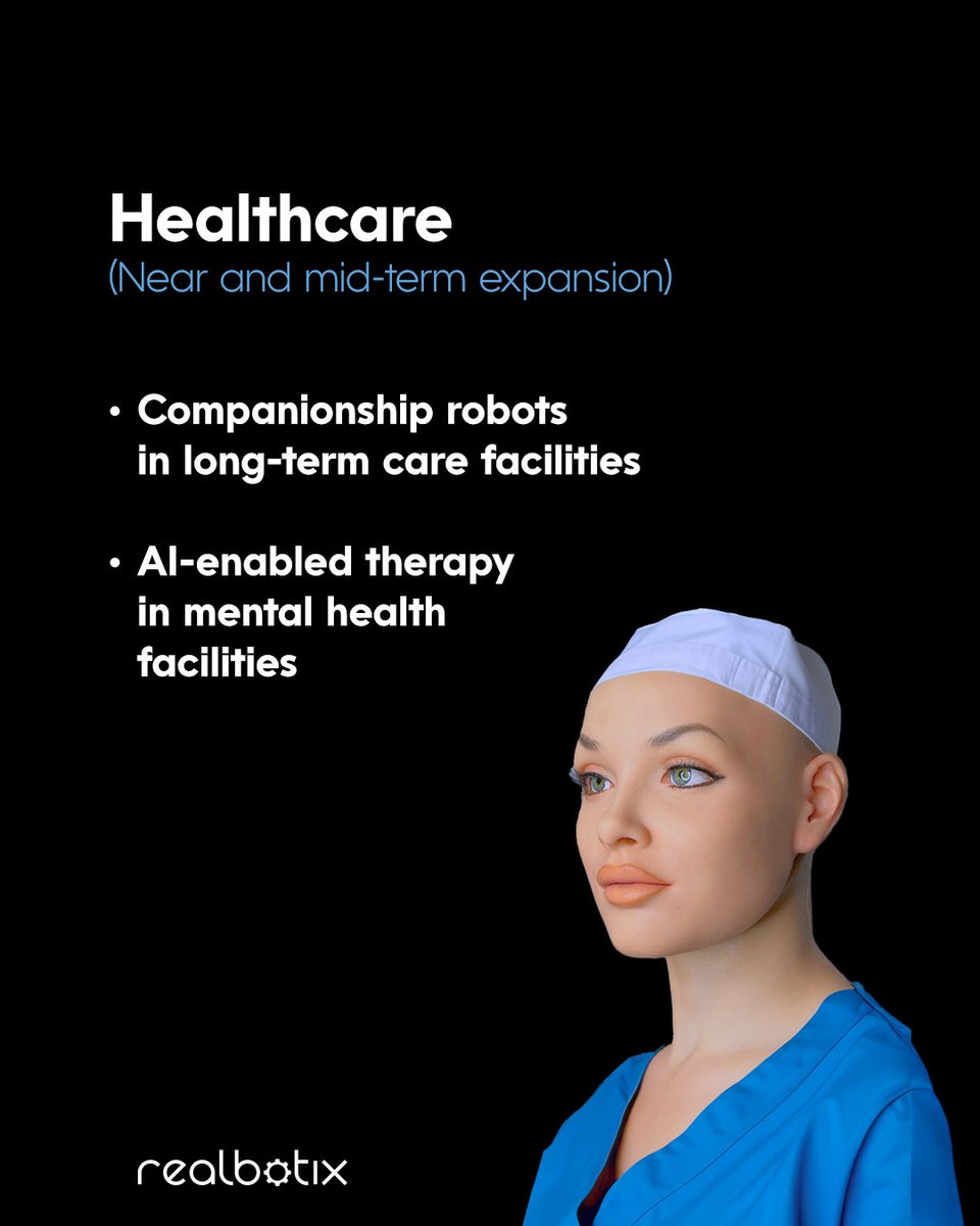ariahumanoid's tweet image. Our #HumanoidRobots are set to expand beyond entertainment into the healthcare & education sectors. Explore how our #technology is evolving to serve a broader range of human needs.
#robots #AI #Realbotix