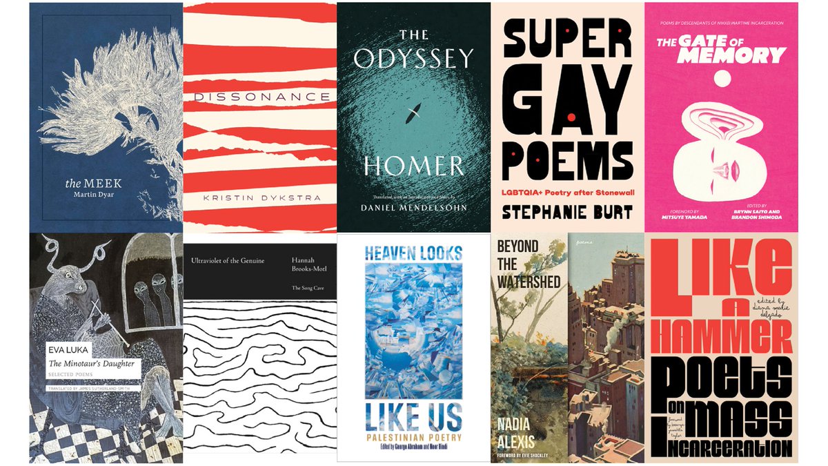 This #NationalPoetryMonth, support publishers &amp; poets by buying their books! We’ve put together a reading list with new titles from our partners, sponsors &amp; advertisers, including <a href="/changes_press/">Changes</a> <a href="/CityLightsBooks/">City Lights Books</a> <a href="/CopperCanyonPrs/">Copper Canyon Press</a> <a href="/eccobooks/">Ecco</a> <a href="/FourWayBooks/">Four Way Books</a> <a href="/FulcrumBooks/">Fulcrum Publishing</a>