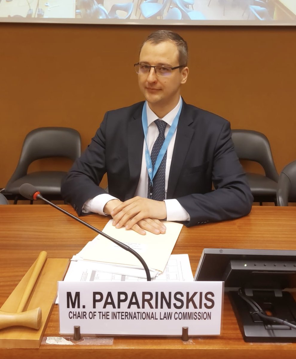 Very delighted and grateful to #ILC_2025 colleagues for electing me as the Chair of the International Law Commission legal.un.org/ilc/sessions/7…. Look forward to working with the Bureau, Masahiko Asada  <a href="/PeppeNesi/">Giuseppe Nesi</a> Ahmed Fathalla <a href="/mariooyarzabal/">Mario Oyarzabal</a>, Secretary <a href="/arnoldpronto/">Arnold Pronto</a>