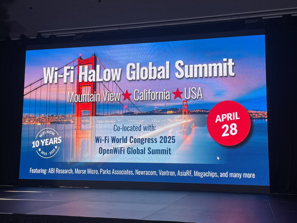 disruptivedean's tweet image. About to kick off the WiFi HaLow part of @wifinowevents #WWC at the @ComputerHistory in Mountain View