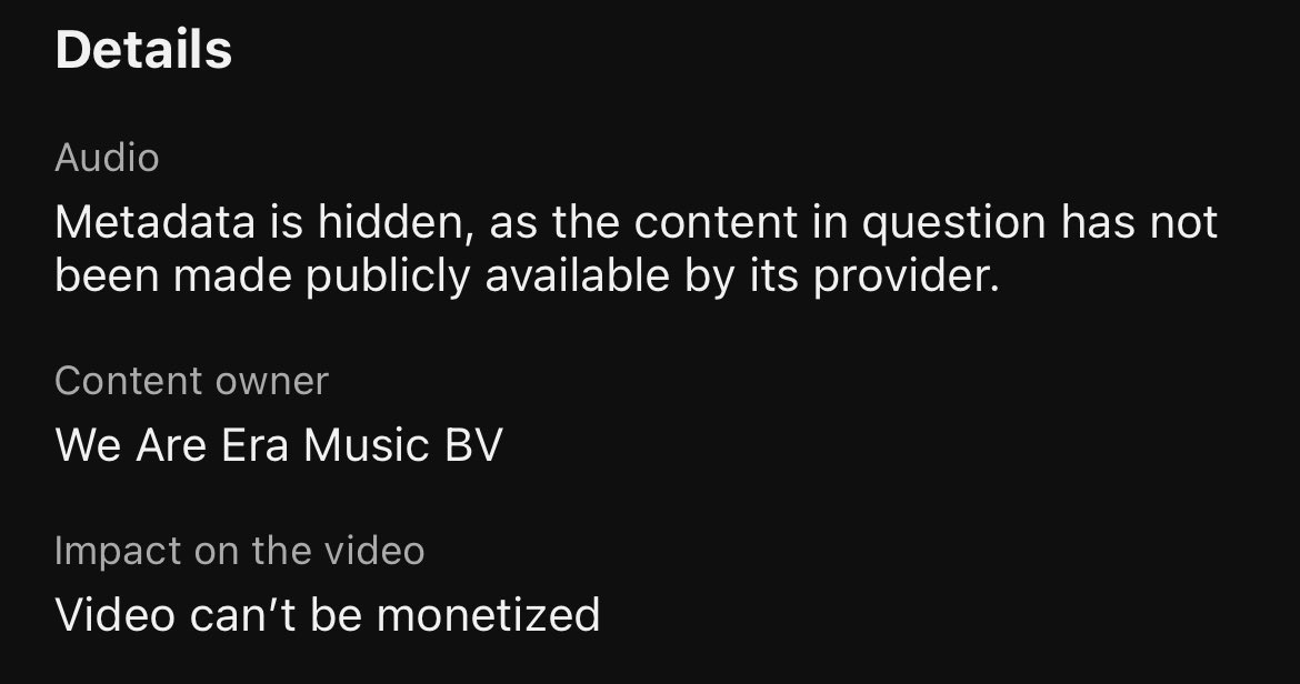 Someone is going around making fake claims for <a href="/ThisIsTheFatRat/">TheFatRat</a> tracks, which I know are copyright free. Several of my old videos were marked ineligible today. I already disputed but my only option is submit a response to the people already making a false claim. <a href="/TeamYouTube/">TeamYouTube</a>