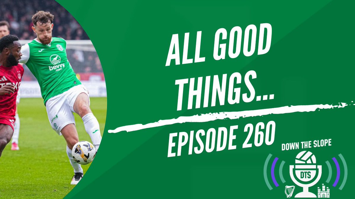 ALL GOOD THINGS.. | HUGE GAME ON SATURDAY | EP260

•⁠  ⁠Hibs come up short in Aberdeen 😥 
•⁠  ⁠Massive game next 🍊
•⁠  ⁠New deals for key individuals 📝
•⁠  ⁠Top 5's - Centre Backs edition ❓

📺 youtube.com/live/teog9XKyJ…

🎧 open.spotify.com/episode/5QJwz9…