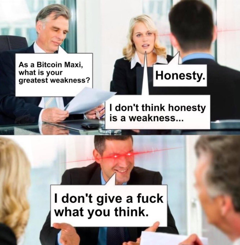 Honestly I think he’s right.. #Bitcoin #Btc #Hodl #Meme #Funny