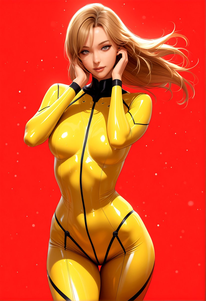 ✨森雪の魅力はやっぱり鮮やかな黄色のスーツのカッコ良さじゃないかな💛
みなさんはどう思ますか？🎨

✨I think Mori Yuki's charm comes from how cool she looks in her bright yellow suit💛
What do you all think? 🎨

#AIイラスト 
#宇宙戦艦ヤマト