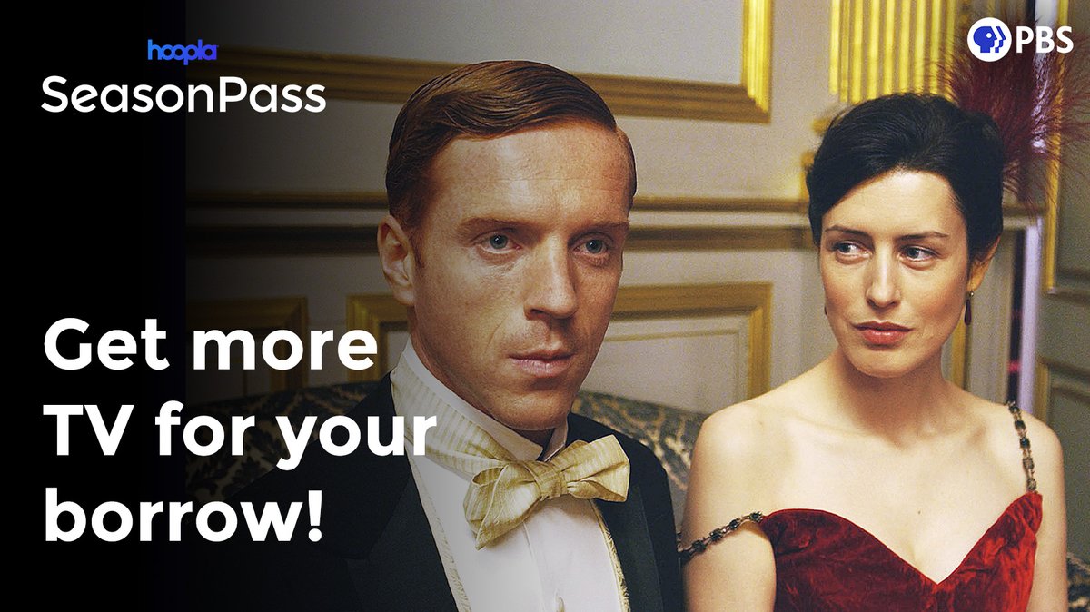 Low on borrows? 🔓 Unlock unlimited access to the entire first season of Forsyte Saga, a collection of the best Ken Burns documentaries, and beloved kids' shows like Daniel Tiger with BingePasses and SeasonPasses from PBS with one borrow! 📺 hoopla.app.link/PjSBRR1PKSb