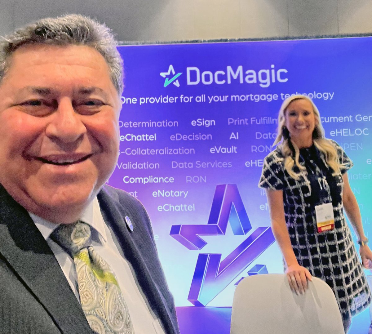 DocMagicTech's tweet image. It’s day 1 at TMBA! We’re here and ready to help you transform your loan process in 2025. Swing by booth #313 to see how you can experience instant, 100% compliant doc generation and seamless end-to-end digital closings.
#DocMagic #DigitalMortgage #eClose #MortgageTechnology