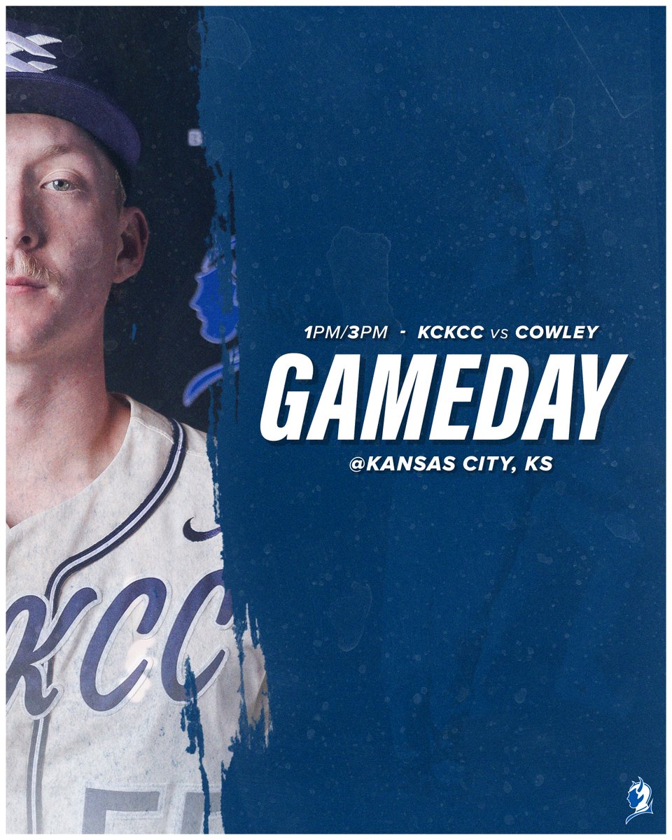 ⚾Gameday⚾

🆚: Cowley
📍: KCKCC Baseball Field
🕜: 1pm/3pm
📺: youtube.com/@4teez/streams

#KCKCCProud #HornsUp