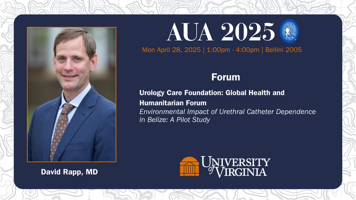 UVA Urology (@uvaurology) on Twitter photo Let us know what you think about Dr. David Rapp of <a href="/globalsurgexp/">global surgical expedition</a> and his team's study in #Belize! #AUA25 Let us know what you think about Dr. David Rapp of <a href="/globalsurgexp/">global surgical expedition</a> and his team's study in #Belize! #AUA25