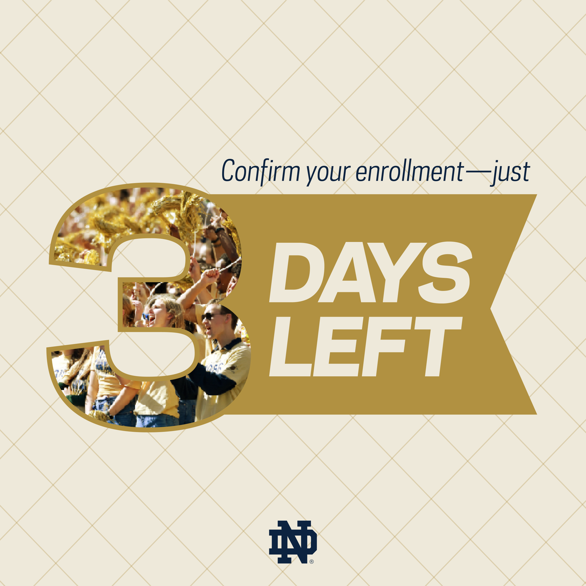 ☘️ 3 days away ☘️ Confirm Your Enrollment by Thursday, May 1!

Visit your applicant status portal to reserve your place in the 2025 entering class.