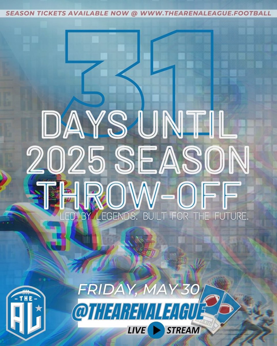 TheArenaLeague's tweet photo. 31 days out.
The blueprint worked. Time to build bolder.
#TurfTakeover #FootballReimagined #NewPlaybook https://t.co/dVWTHF5nPF