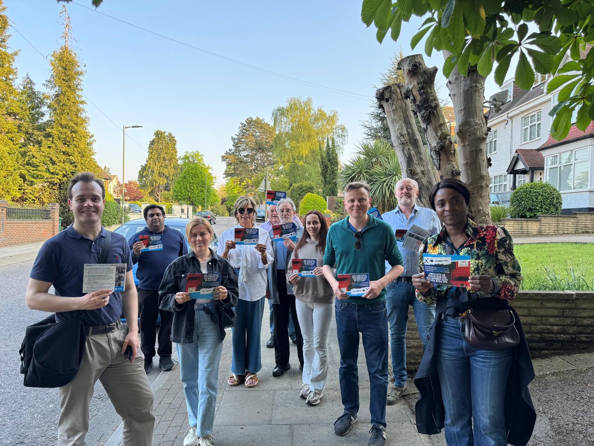 Another great evening out in #Whetstone campaigning for the by-election on 15 May. Get your postal vote in now! <a href="/BarnetTories/">Barnet Conservatives</a>