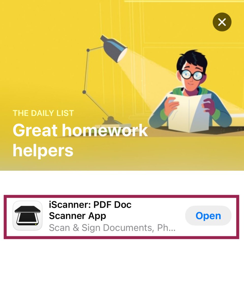 iscannerapp's tweet image. Today, iScanner is featured on the Today tab in Germany and Switzerland in the &quot;Great Homework Helpers&quot; selection!
We&apos;re incredibly excited and proud to be recognized as a top tool for students. Thank you for your support! 🎉

#toolforstudents #iscannerapp #scannerapp #todaytab