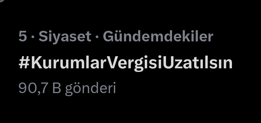 #KurumlarVergisiUzatılsın