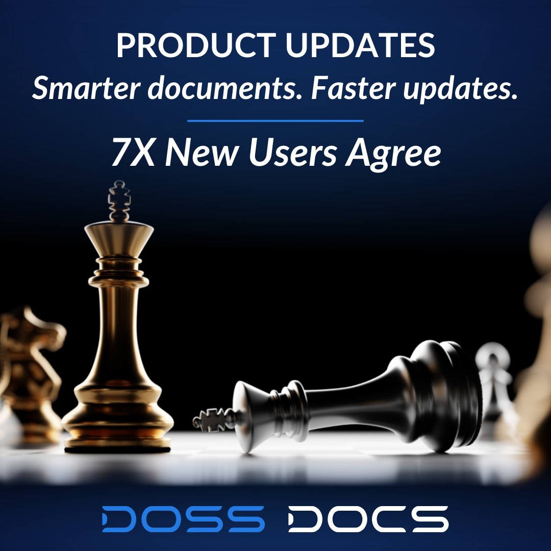 dossdocs's tweet image. Smarter documents. Faster updates. 7X user growth YTD.

We don’t wait for update requests or problems to surface. Our relationships with regulators and keep us first to act, not late to react.

See all the Q1 updates.
👉 hubs.li/Q03k751t0

#CommercialLending #LoanDocs