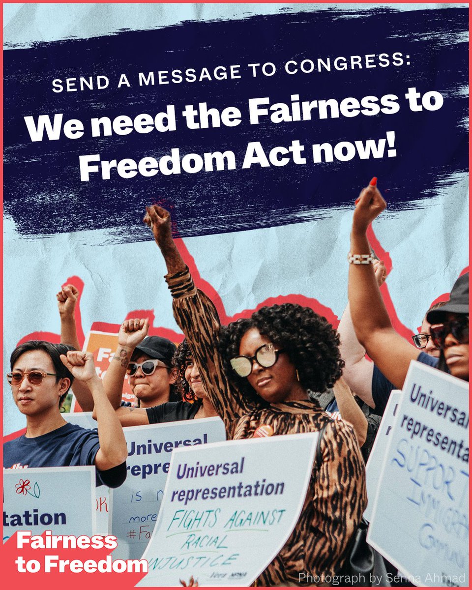 📢  Take action TODAY: secure.vera.org/a/fair2free 

Tell Congress to pass the #FairnessToFreedomAct, which would establish a universal right to federally funded representation for anyone facing deportation and pave the way toward a system rooted in fairness and dignity.