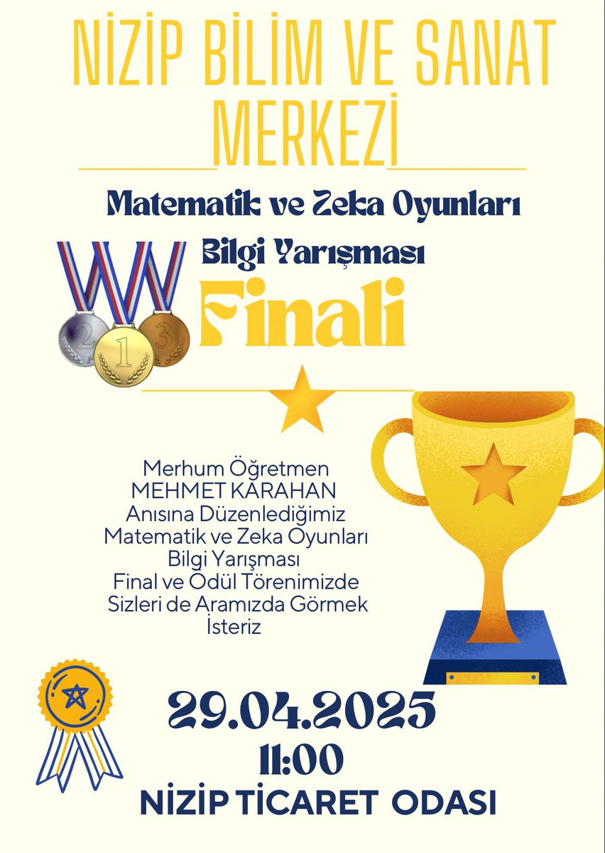 Final etabına davetlisiniz…