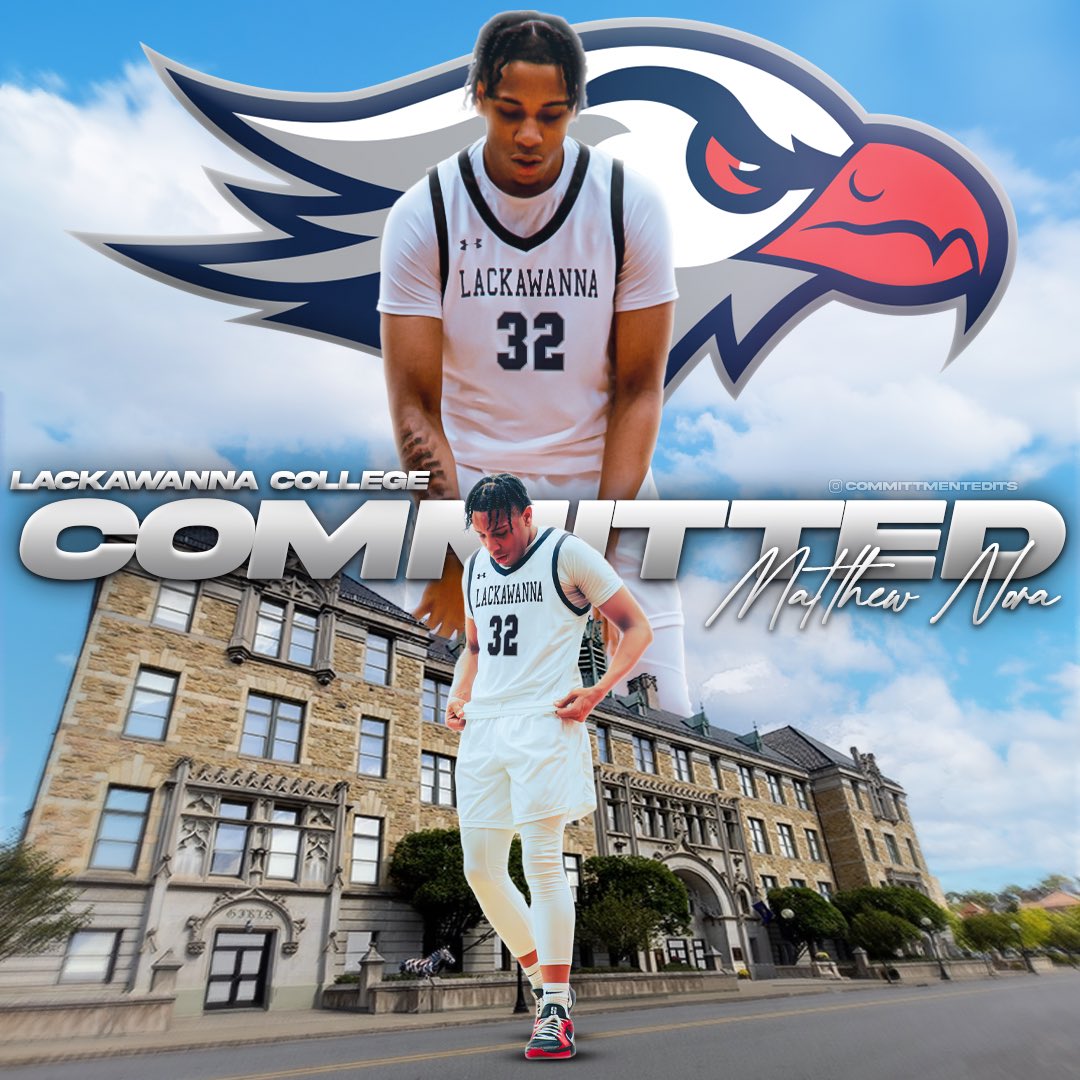 I’m beyond excited to announce that I’m committing to Lackawanna College to continue my academic and Basketball career! Thank you to my family, coaches, teammates, and everyone who’s supported me along the way.
I can’t wait to be a part of the Falcon family!
#Committed
