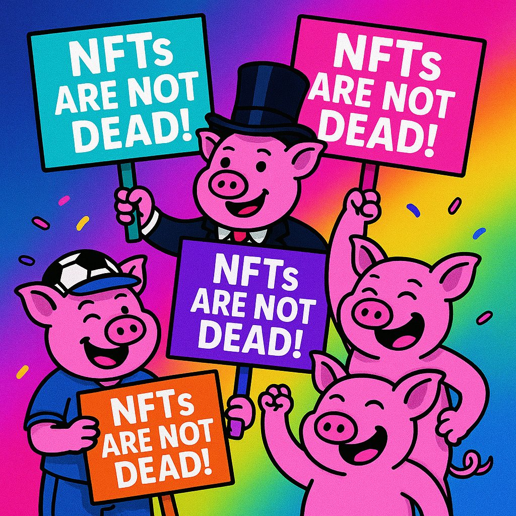 _PIGS_NFT's tweet photo. You greedy pig supports the movement taking this to the moon #NFTs #nftnotdead
@opensea https://t.co/BNBK7fsoZq