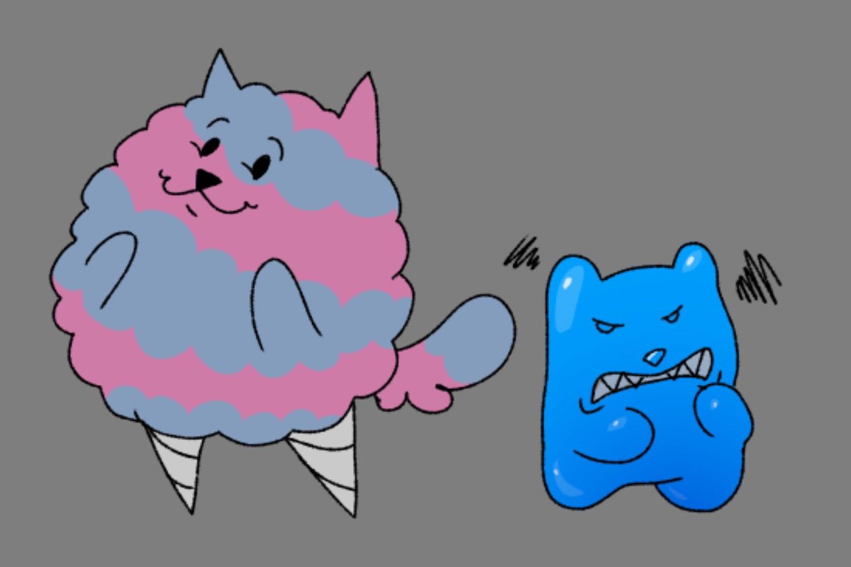 BUDDYS_INFERNO's tweet photo. New taffy tails update I fw the new monster https://t.co/rCwPtKo35D