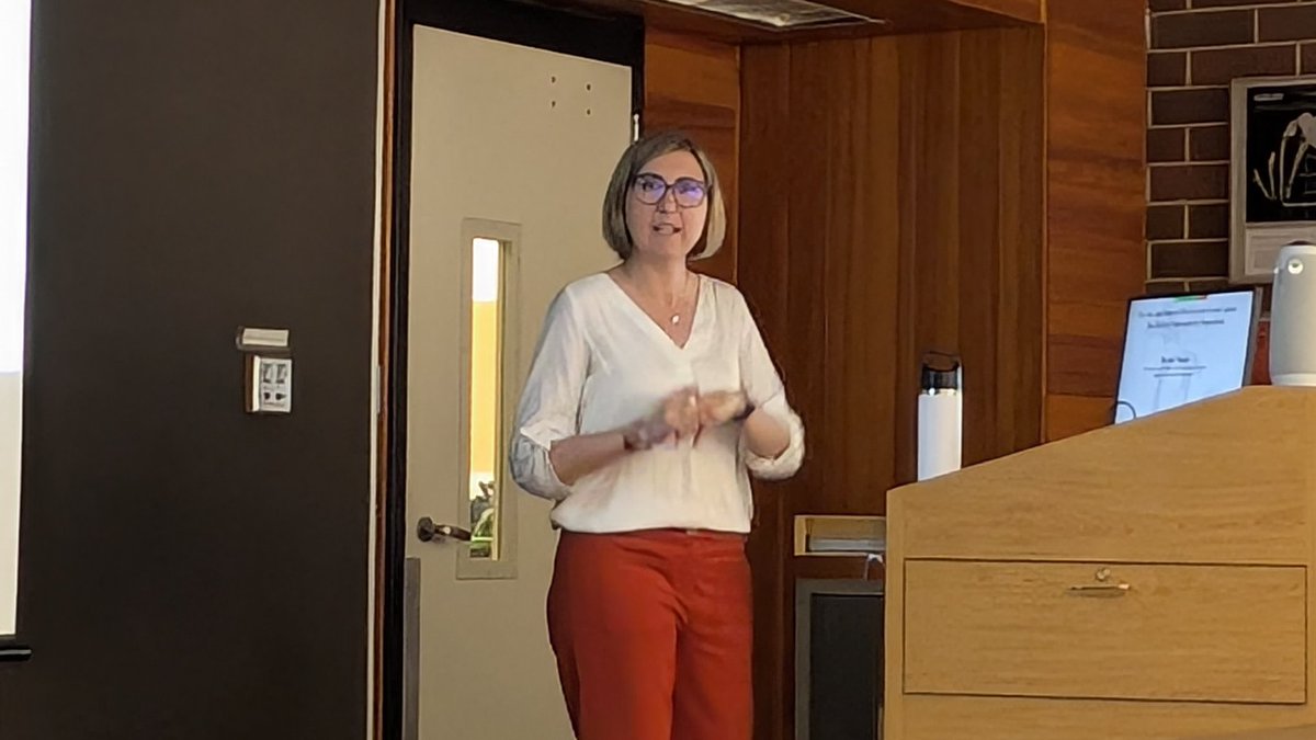 PurdueFNR's tweet photo. Thank you to Dr. @venier_marta from @IUBloomington's O’Neill School of Public &amp; Environmental Affairs for sharing about PFAS in the Great Lakes and the atmosphere. It was a great way to wrap up our FNR Spring Seminar series. https://t.co/7PMDSLWTYp