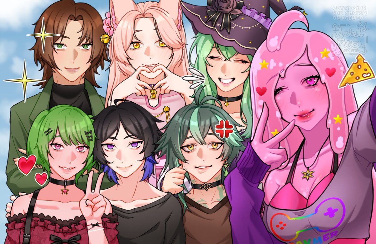 Pingikyu's tweet image. Wenn keiner auf der Welt für mich da ist und mich jeder fallen lässt, seid ihr es die mich aufbauen.
Ihr seid das was ich zu Hause nenne~
@Zuko_Senpai @Sariko_VT @LaSaYa__ @StarSlimeMomo @RenchenVT @ashino_kurayami
#Pilskönigreich
🎨 @zelfetra