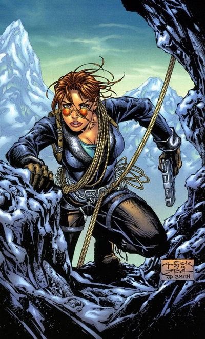 RgmIsLife's tweet photo. I love these comics artworks… it’s the best thing ever to see Lara that way ! 
What an icon. https://t.co/CoiIuySeuY