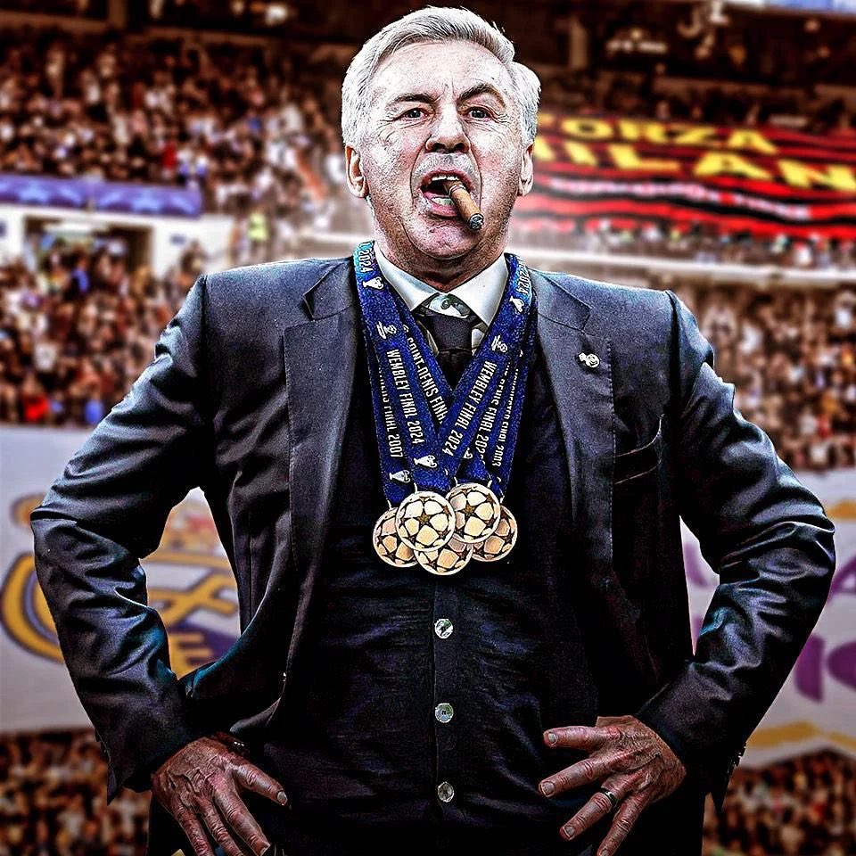 Gracias Carletto. No voy a 😢 #HalaMadrid #Ancelotti