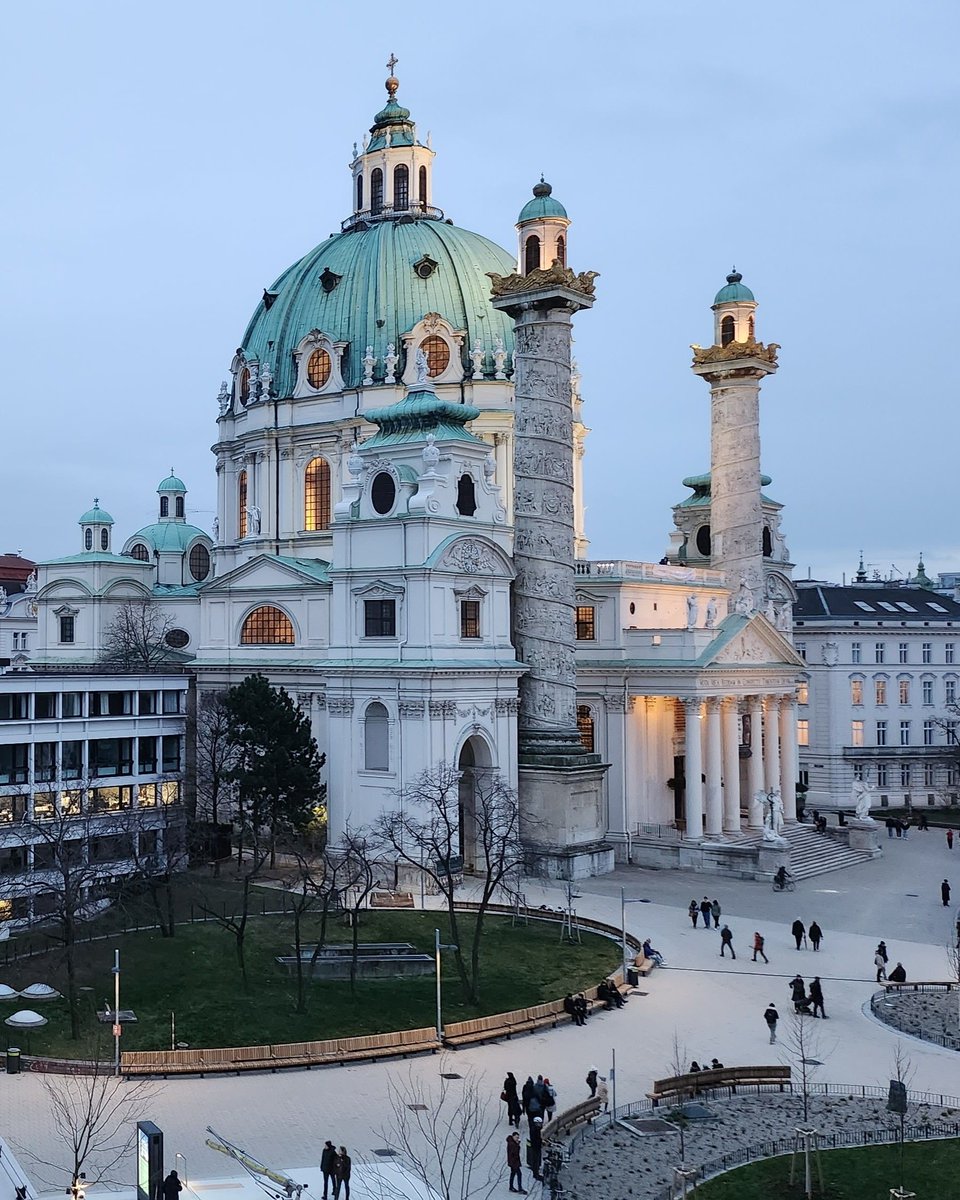 13. Karlskirche, Vienna, Austria (1737)