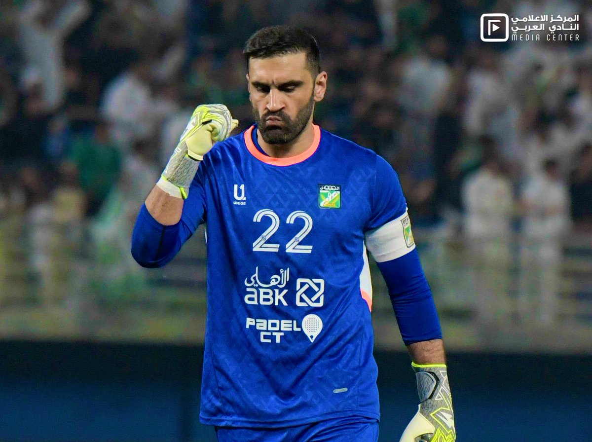 الفوز لاينسيّكم من انصاف الحارس الأمين سليمان عبدالغفور
قدّم اداء ومستوى تاريخي ، تصدّى لـ أكثر من 3 أهداف مُحققة غيّرت مجرى المباراة💚

ألف مبرووووك لـ الأمة العرباوية
#العربي_القادسية 
#القادسية_العربي