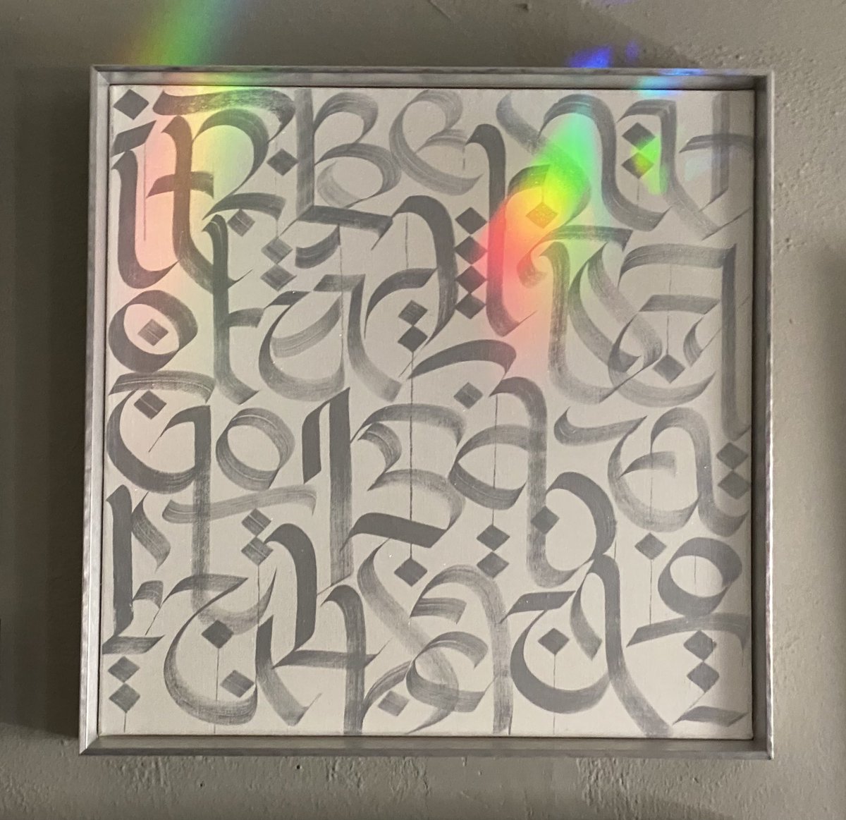 pondaroski's tweet image. 20250427 Morning Prism Light Study With “It’s A Beautiful Day” By Muhammad Z Zaman During Un-Normal Times, Motel Z, Jacksonville, NY. Z.
#thepurposeportfolio
#lostlovedones
#muhammadzzaman
#zaman_art
#unnormal
#prismlight
#accentlight
#pondaroski
#JoeZiolkowski