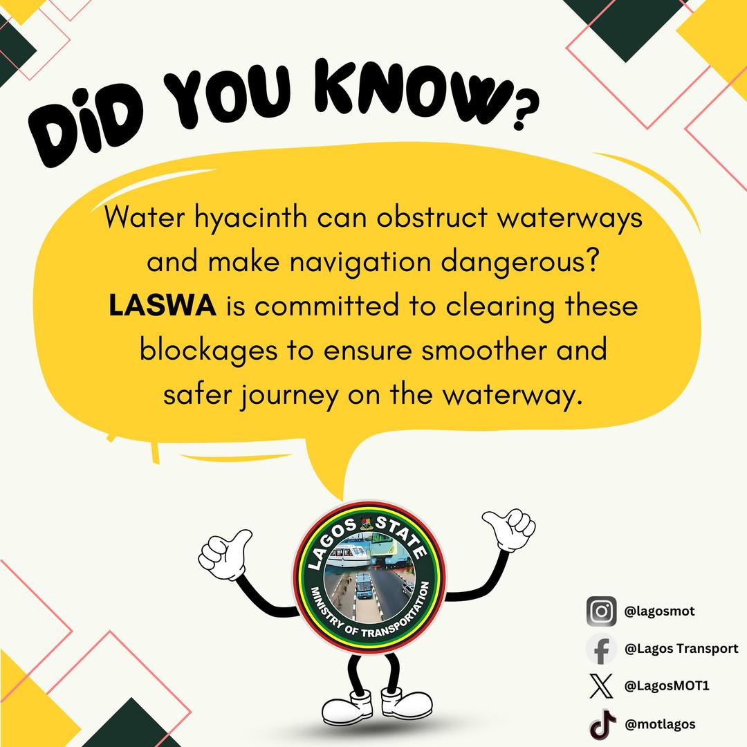 #StayUpdated
#LagosMOT