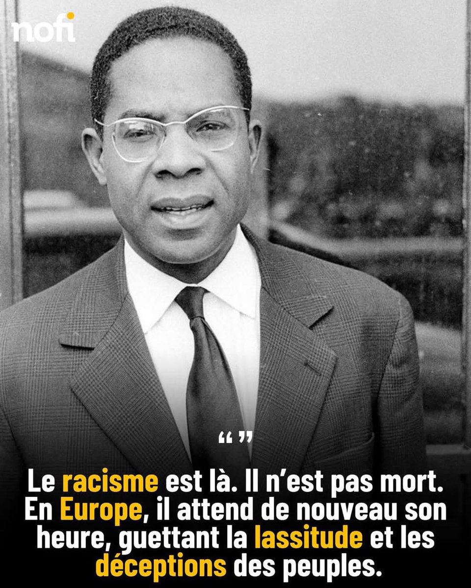 28 avril 1948

Césaire lançait un avertissement : « Le racisme est là. Il n’est pas mort. En Europe, il attend de nouveau son heure, guettant la lassitude et les déceptions des peuples. »

Pour Césaire, le colonialisme et le nazisme étaient les deux visages d'une même barbarie.