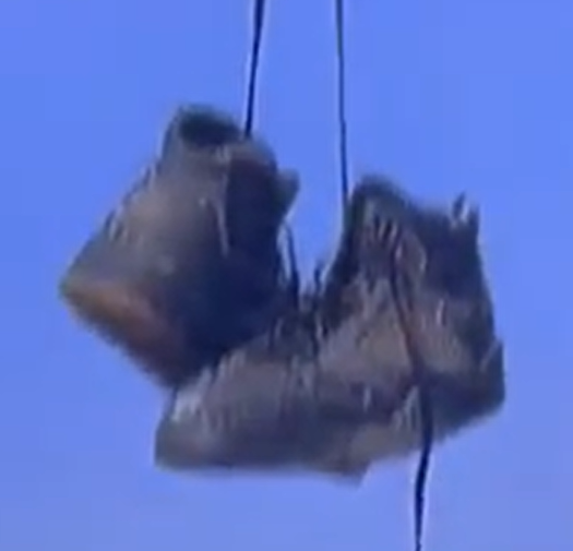 franchise_davis's tweet photo. @JennyJohnsonHi5 if they are 5s the metallic black. You can see they blurred out "Nike" on the back of the shoes. If they aren't 5s they are just another pair of random nikes. The side area looks like netting and under the netting the yellow sole portion and the soles look dark dark yellowed. https://t.co/vX0CBgrUUZ