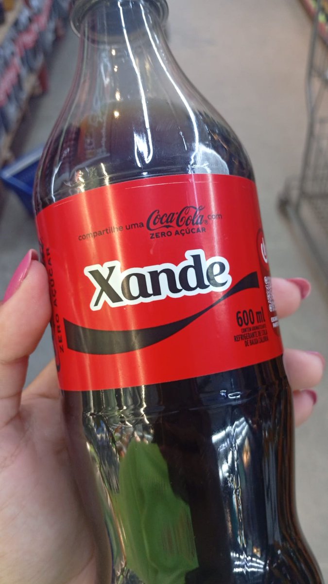 Ele virou coca zero