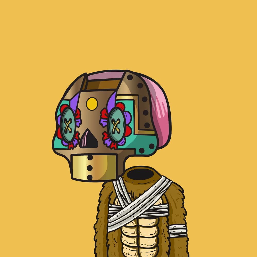 Took on 100 men, this gorilla only needed a few bandages

<a href="/los_muertosNFT/">Los Muertos</a>