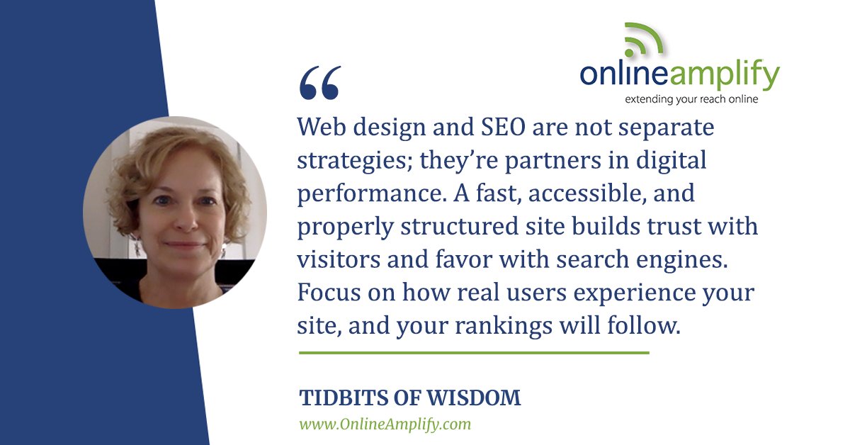 onlineamplify's tweet photo. A great-looking website is only half the battle. If search engines can’t find or understand your content, you’ll miss out on traffic and conversions. Pair smart design with strong SEO to ensure your site performs where it counts — in search results and in user experience. https://t.co/wgSNONLgpr