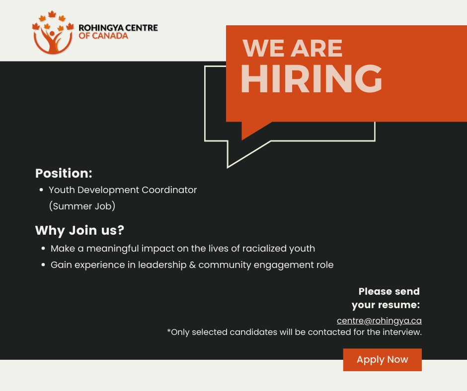 ROHINGYA CENTRE OF CANADA 🇨🇦 tweet media