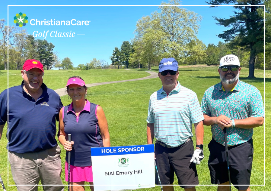 Emory Hill (@emoryhill) on Twitter photo NAI Emory Hill is proud to sponsor today's <a href="/christianacare/">ChristianaCare</a> Golf Classic and spend a beautiful day on the green for a great cause. ⛳ NAI Emory Hill is proud to sponsor today's <a href="/christianacare/">ChristianaCare</a> Golf Classic and spend a beautiful day on the green for a great cause. ⛳