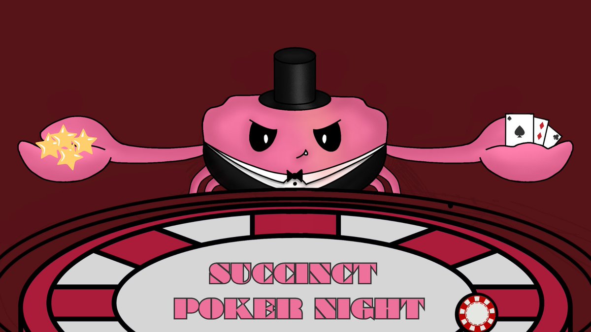 my fav poker is held regularly in <a href="/SuccinctLabs/">Succinct</a> discord. Moreover, if you win, you will get a code (yeah, the one that is hard to get)
BUT in order to take part you MUST have a "proof verified" role. If you don't - try harder. 
🦀🐥🐕

#Succinct #SuccinctRockStars