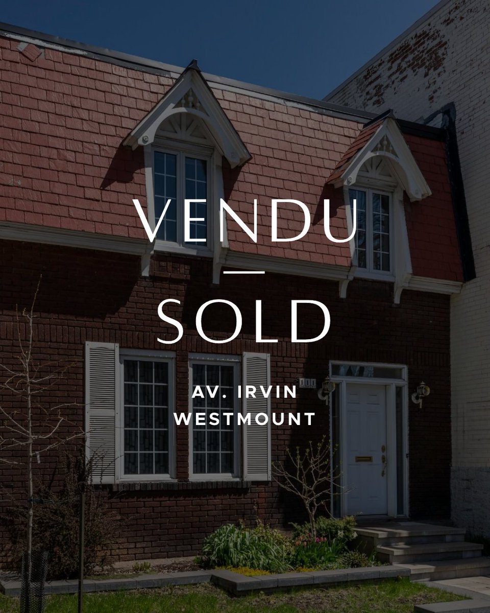 WestmountHomes's tweet photo. AV. IRVINE | WESTMOUNT
Cette propriété prête à emménager, offre 2,310 pc d’espace habitable (incluant le sous-sol). Elle a été rénovée avec amour (nouveaux planchers, électricité et plomberie.

Laissez-nous faire la même chose pour vous! 

514.934.2480⁣ https://t.co/f2Kc4UG0Qi