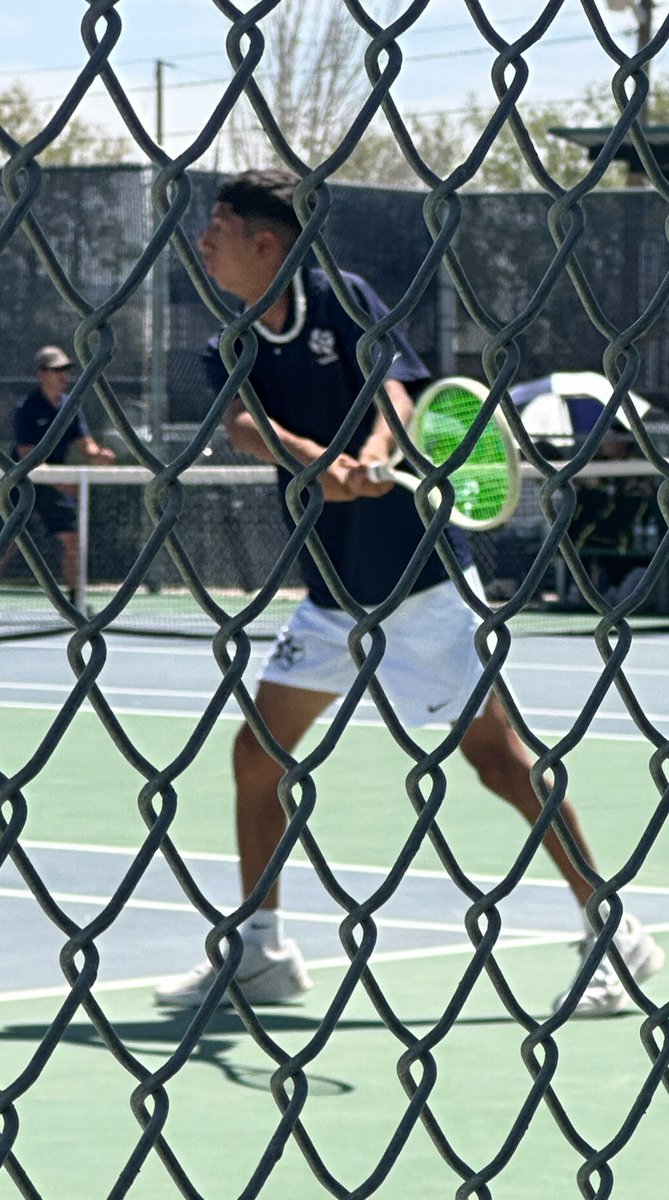 Daniel_Chavez08's tweet photo. Love watching our Ranger Athletes in action. Our team is having a great day in the District 2-4A Tennis Tournament out here in Fabens. #BuiltOnTradition @vlara_82  @MEstrada_RHS @YISDAthletics1 @RosaVic81956352 @Brendapayanbp https://t.co/GZRZVcxuVo