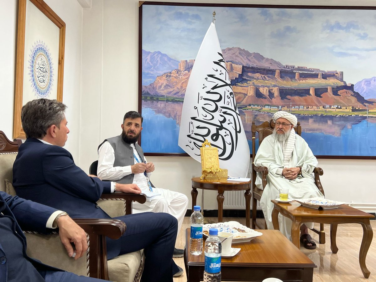 Important exchanges with de facto Ministers in Kabul on urgent challenges ahead: climate shocks, returnees, existing needs, impact of funding cuts. 

We are engaging to ensure principled delivery. And resolute that Afghan women humanitarians must be able to do their vital work.