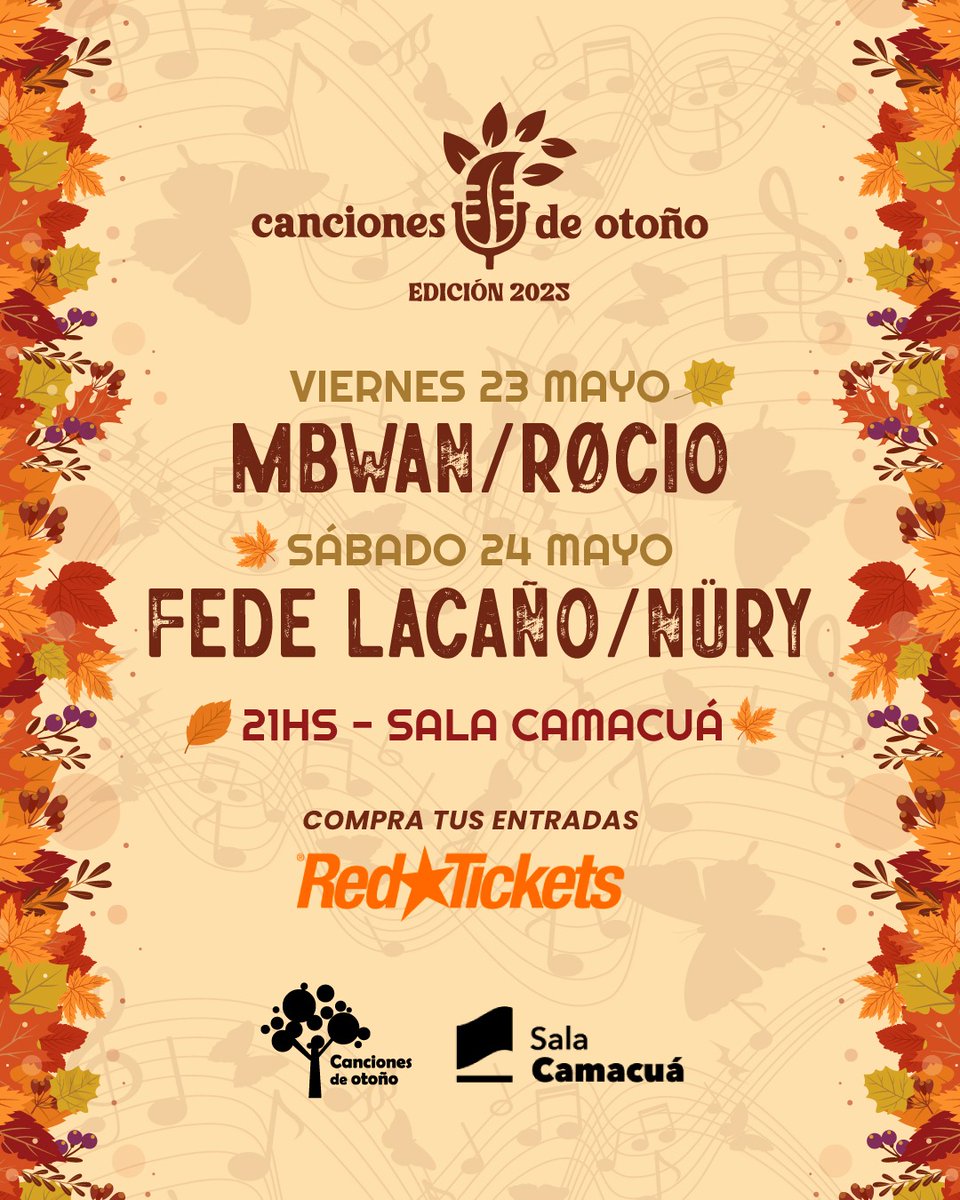 Como cada año el festival vuelve a la <a href="/SalaCamacua/">Sala Camacuá</a> 

Entradas en venta en <a href="/RedTicketsUY/">RedTickets Uruguay</a>