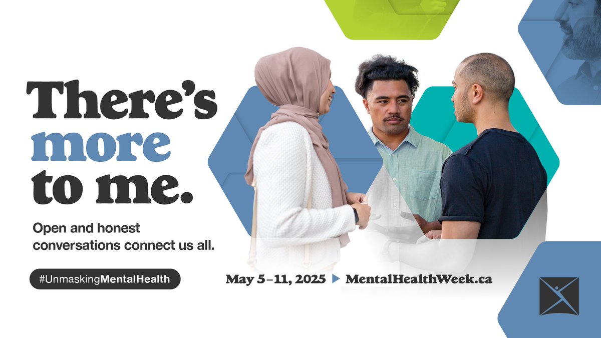 One week to go! ⏳ We’re #UnmaskingMentalHealth because mental health deserves to be seen, heard, and understood. Get involved—download our toolkit now: mentalhealthweek.ca